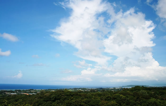 沖縄随一とも言われる御内原からの眺望