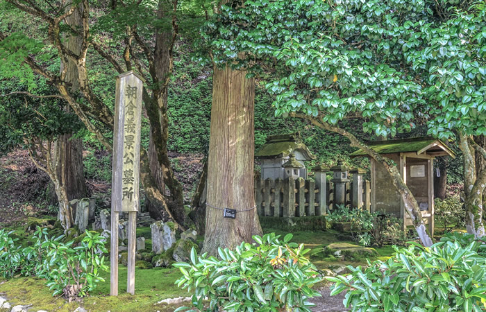 朝倉義景公の墓所
