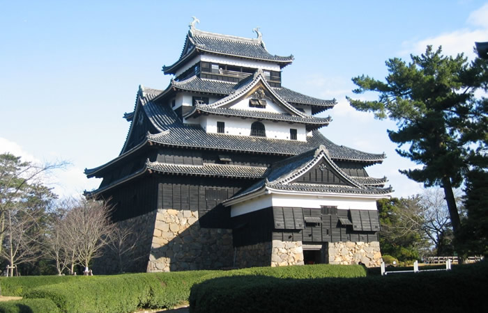 松江城の国宝天守