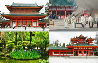 平安文化を今に伝える平安神宮、京都千年の歴史と見所がわかる平安神宮の楽しみ方