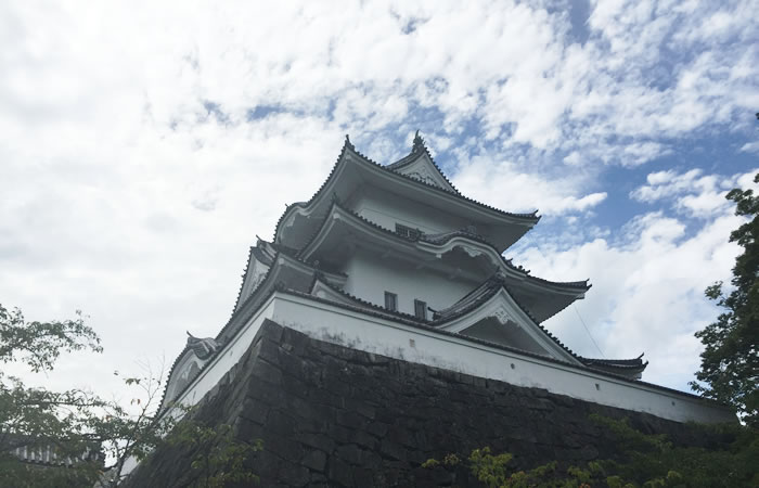 伊賀上野城の天守閣