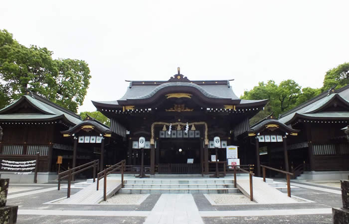 鍋島直茂と祖を祀る松原神社