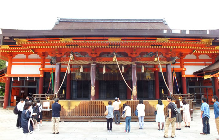 八坂神社の重要文化財「本殿」